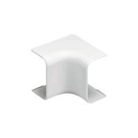 Esquinero interior, para uso con canaleta LD5, material ABS, Color Blanco Mate