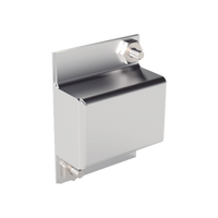 Montaje de Tamper para Gabinete IMP-30-V2. Compatible con SFTAMP01, SS072 o SS073.