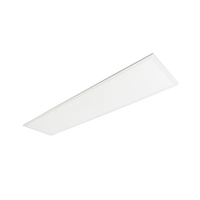 Panel LED Rectangular Empotrado o Suspendido /1195 x 295 mm / 127 Vca~60Hz / TC 6 500 K / Angulo de Luz de 140°