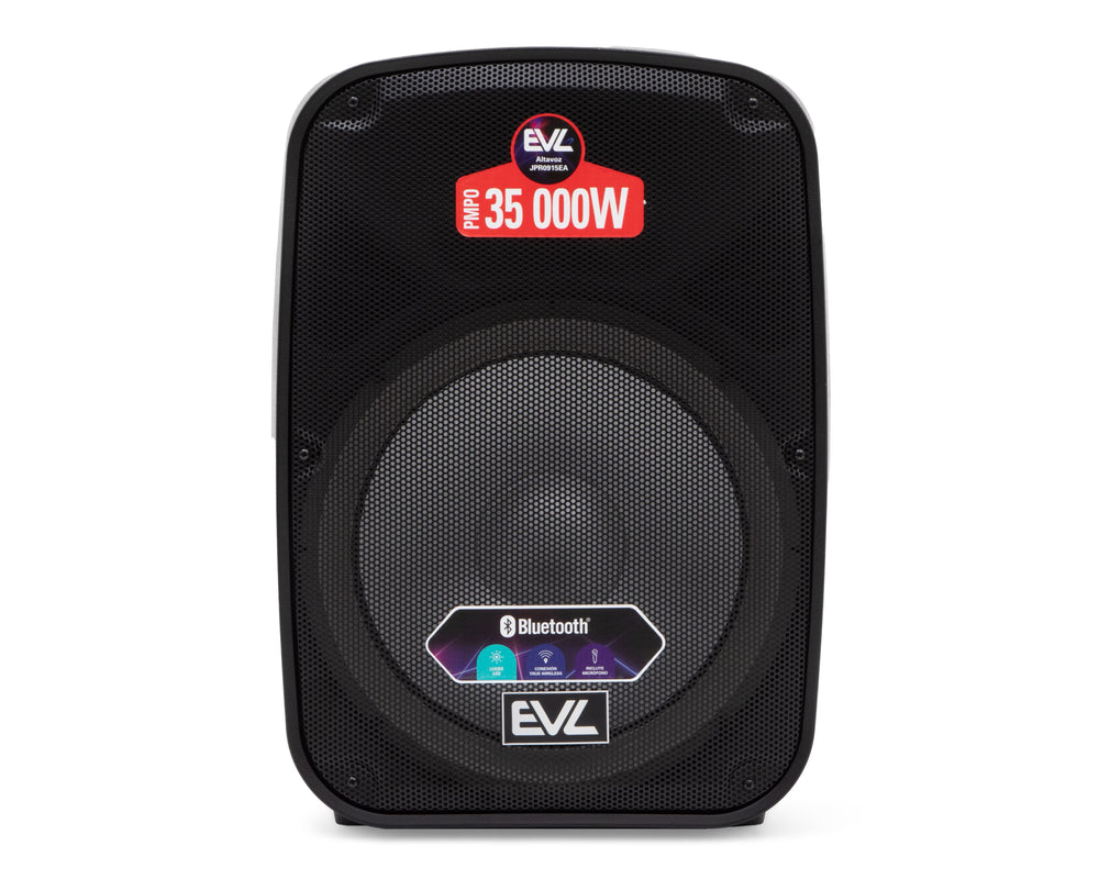Bocina Portátil EVL con Luces