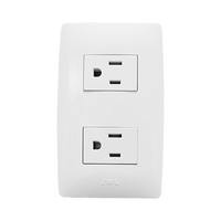 Contacto Dúplex de 127 V~60 HZ 15 A / Color Blanco.