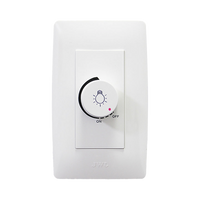 Dimmer Rotativo para Lamparas Incandescentes y/o Halógeno 300W / 127 V~ 60 Hz.