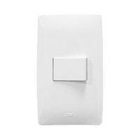 Apagador Sencillo de 127 V~60 Hz 10 A / Color Blanco.