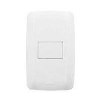Placa ciega ABS para cajas eléctricas / instalación rápida y acabado limpio para interiores.