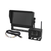 Camara de Reversa Inalambrica y Monitor para Vehiculos de Trabajo y Montacargas