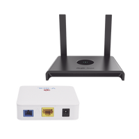 Kit 1 ONU Bridge V-Sol, Dual GPON/EPON con Router Home Wi-Fi Ideal para distribuciones WISP de mayor cobertura Wi-Fi en Hogares y Oficinas
