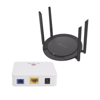 Kit 2 ONU Bridge V-Sol, Dual GPON/EPON con Router Home Wi-Fi Ideal para distribuciones WISP de mayor cobertura Wi-Fi en Hogares y Oficinas