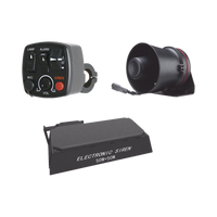 Kit para motocicleta EPCOM INDUSTRIAL, sirena/ bocina 100 Watt y controlador