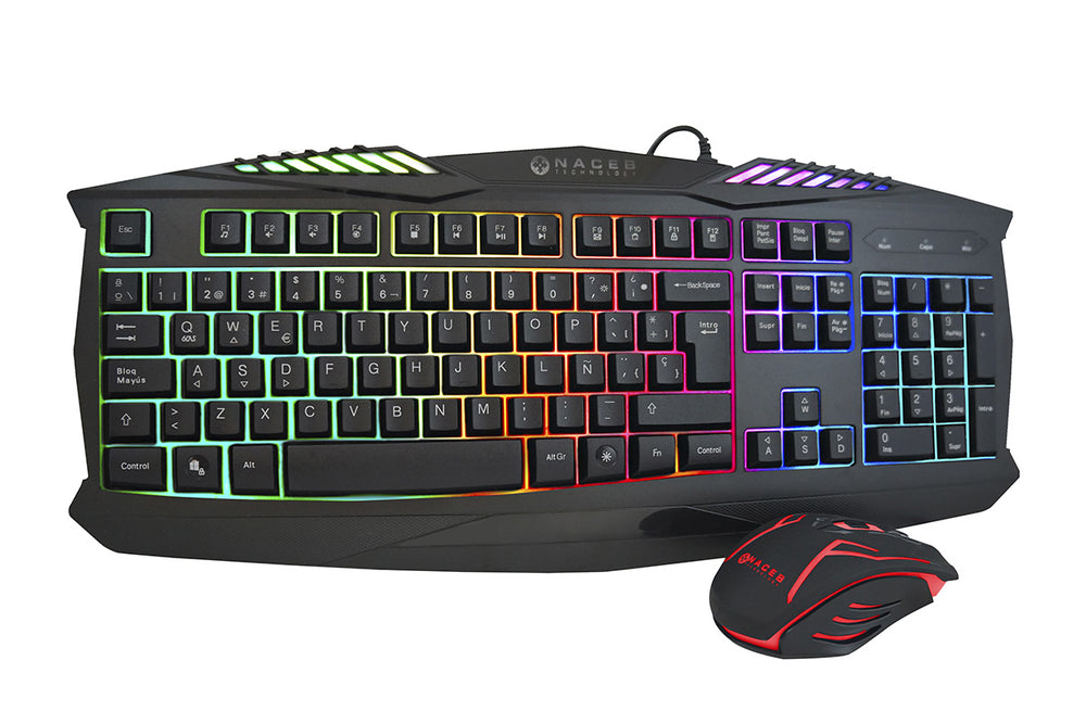 Naceb Technology NA-617 Gaming Keyboard and Mouse Kit