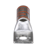 Terminal de Compresión de Cobre con Orificio 3/8 in, para Cable 3/0 AWG. 1 Pz.