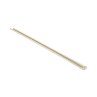 Canaleta LD3 de PVC rígido, con cinta adhesiva para instalación sin herramientas, 19.6 x 11.2 x 1828.8 mm, Color Blanco Mate