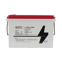 Batería de Litio Ciclo Profundo / 12.8 Vcc 280Ah (3.58 kWh) / LiFePO4 / 6000 Ciclos / Descarga 140A / Carga Rápida 100A / Solar y Marina / BMS con Corte a 11.2V