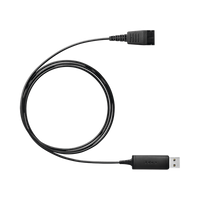 Jabra Link 230 adaptador USB a QD, para diademas BIZ1500, BIZ2300 y BIZ2400  (230-09)