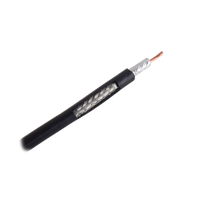 RG-8X, Metro de Cable Coaxial Ultra Flexible, Conductor Central de Cobre Trenzado, Malla de Cobre EstaÑado, 50 Ohms
