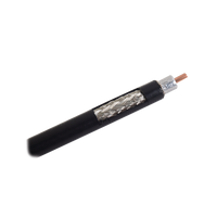 Carrete de 305 Metros (1000 Pies), Cable Coaxial Tipo RG-8 LMR400 de Baja Pérdida, 50 Ohms