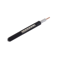 RG-8X, Metro de Cable Coaxial de Baja Pérdida, Malla de Aluminio, Conductor Central de Cobre, 50 Ohms