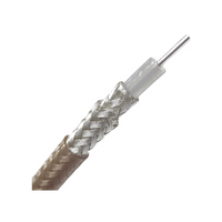 Carrete de 305 Metros (1000 Pies) de Cable Coaxial Tipo RG-142, Doble Malla, 50 Ohms