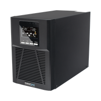 UPS 1000VA/900W  Online Doble Conversión /Pantalla LCD / 3 tomas 5-15R / Regulación de Voltaje / Protección RJ45