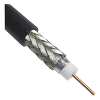 Carrete de 305 Metros (1000 Pies) de Cable Coaxial RG-8/X de Baja Pérdida, 50 Ohms