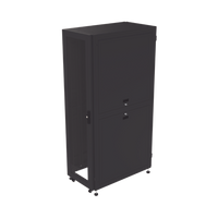 Gabinete para Telecomunicaciones Rack Estándar de 19", 42UR, 600 mm Ancho x 1000 mm Profundidad. Fabricado en Acero, Se envía el Gabinete Armado.