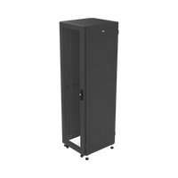 Gabinete para Telecomunicaciones Rack Estándar de 19", 42UR, 600 mm Ancho x 600 mm Profundidad. Fabricado en Acero, Se envía el Gabinete Armado.