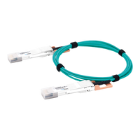 Cable AOC QSFP-DD de 400 Gbps a 400 Gbps / Cable de fibra óptica Activo / Longitud: 2 metros