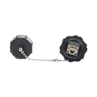 Jack Industrial RJ45 Categoría 6 Blindado, IP67 (Waterproof)