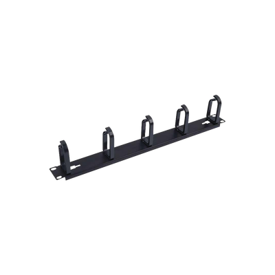 Organizador de Cables con 5 anillos, 1U, 19
