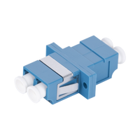 Módulo Acoplador de Fibra Óptica Duplex LC/UPC a LC/UPC Compatible con Fibra Monomodo