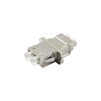 Módulo Acoplador de Fibra Óptica Duplex LC/PC a LC/PC Compatible con Fibra Multimodo