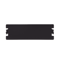 Placa Ciega Color Negro para Distribuidor de Fibra Óptica LP-ODF-8024