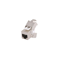 Módulo Jack Keystone Cat5e Blindado (STP) sin Herramienta (Toolless)