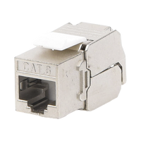 Módulo Jack Keystone Cat6 Blindado (STP) Sin Herramienta (Toolless)
