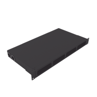 Distribuidor de Fibra Óptica Vacío 19 Pulgadas, Acepta 4 Placas Acopladoras de Linkedpro, Hasta 24 Fibras, 1UR, Incluye Charola de Empalme