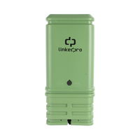 Pedestal para Cajas de Empalme de Fibra Óptica Tipo Cubo Color Verde con Bracket Estándar (No Incluye Caja de Empalme)