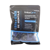 Kit de Montaje Rápido para Equipos en Rack / No más Tuercas Enjauladas / Soporta hasta 50 kg (50 Piezas)