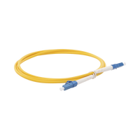 Jumper de Fibra Óptica Monomodo LC/UPC-LC/UPC Simplex de 1 Metro (3.28 Pies), 3mm