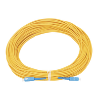 Jumper de Fibra Óptica Monomodo SC/UPC-SC/UPC Simplex de 30 Metros (98.43 Pies), 3mm