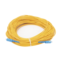 Jumper de Fibra Óptica Monomodo SC/UPC-SC/UPC Simplex de 50 Metros (164.04 Pies), 3mm