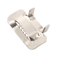 Hebilla de Acero Inoxidable T, 3/4", 100 piezas