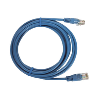 Cable de Parcheo UTP Cat5e - 2 Metros (6.56 Pies) - Azul