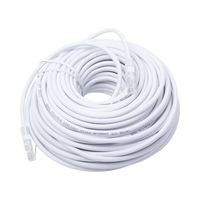 Cable de Parcheo UTP Cat5e - 30 Metros (98.43 Pies) - Blanco