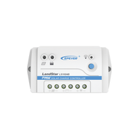 Controlador Solar PWM / 10A / 12/24V / RS-485 / Baterías Gel-AGM-Selladas / Parámetros Configurables