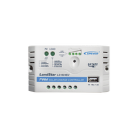 Controlador Solar PWM / 10A / 12/24V / Puerto USB / Indicadores LED / Tierra Positivo Común
