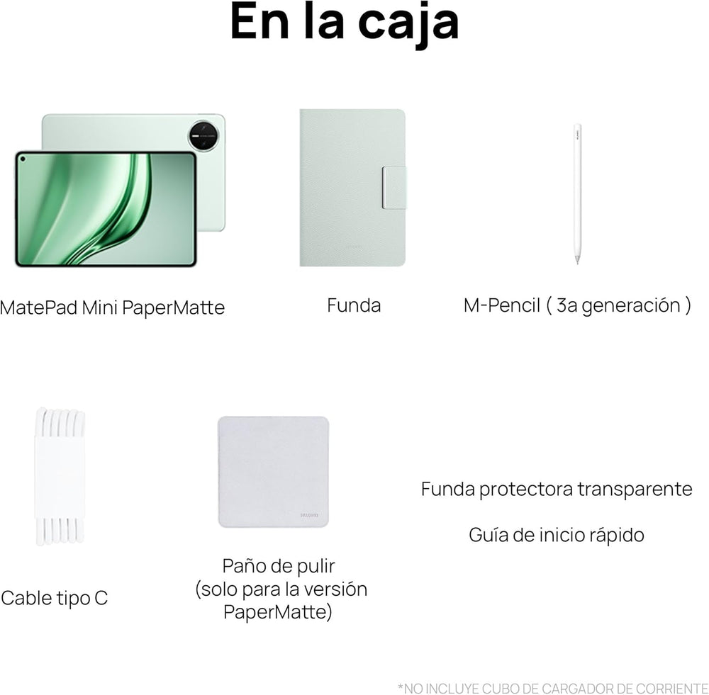 HUAWEI MatePad Mini, 12+256G, Pantalla OLED Flexible PaperMatte 2.5K 120Hz 8.8