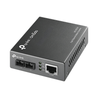 Convertidor Fibra Óptica Multimodo /  1 Puerto RJ45 10/100 Mbps / Puerto Fibra Óptica SC 100 Mbps / Hasta 2 Km / Plug and Play