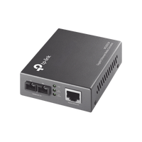Convertidor Fibra Óptica Multimodo /  1 Puerto RJ45 10/100/1000 Mbps / Puerto Fibra Óptica SC 1000 Mbps / Hasta 550 metros / Plug and Play