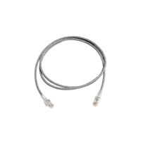Patch Cord MC6 Modular Cat6 UTP, CM/LS0H, 1.52 Metros (5 Pies), Color Gris