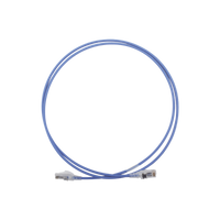 Patch Cord MC6 Modular Cat6 UTP, CM/LS0H, 1.52 Metros (5 Pies), Color Azul, Diámetro Reducido (28AWG)