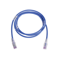 Patch Cord MC6 Modular Cat6 UTP, CM/LS0H, 1.52 Metros (5 Pies), Color Azul, Versión Bulk (Sin Empaque Individual)